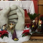 Ciechanów. Szopka bożonarodzeniowa w kaplicy Specjalistycznego Szpitala Wojewódzkiego