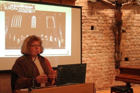 Dr hab. Agata Skowron-Nalborczyk, sekretarz generalna Rady Wspólnej Katolików i Muzułmanów, była gościem pierwszego spotkania w ramach płockich obchodów Dnia Islamu