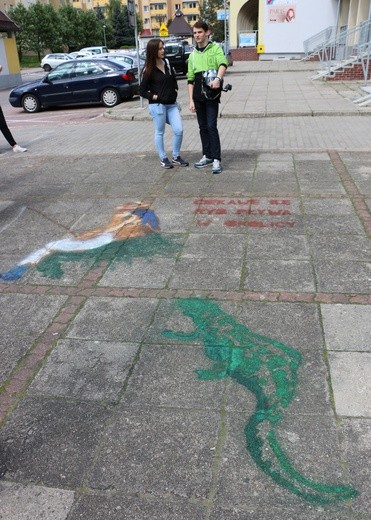 Streetart na ulicach Elbląga