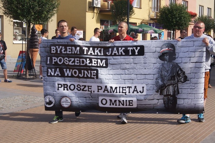 71. rocznica wybuchu powstania warszawskiego w Ciechanowie