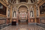Włochy Tolentino 23 06 2025
Bazylika Świętego Mikołaja, San Nicola w Tolentino. Wnętrze kościoła. Kaplica Świętych Ramion (Cappella delle Sante Braccia) została zbudowana dla przechowywania relikwii ramion św. Mikołaja, oddzielonych od ciała w XIV wieku. 
FOTO:HENRYK PRZONDZIONO /FOTO GOŚĆ