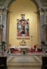 Włochy Tolentino 23 06 2025
Bazylika Świętego Mikołaja, San Nicola w Tolentino. Obraz autorstwa Marchisiano di Giorgio nad ołtarzem  przedstawiający Madonnę na tronie ze świętymi Augustynem, Mikołajem z Tolentino, Apollonią i Katarzyną Aleksandryjską. U góry Złożenie do grobu i cymatium z figurą błogosławiącego Ojca Przedwiecznego
FOTO:HENRYK PRZONDZIONO /FOTO GOŚĆ