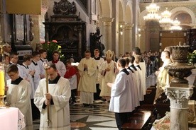 We Mszy św. w katedrze wzięli udział m.in. klerycy WSD oraz koło misyjne z parafii Skołatowo k. Płońska.