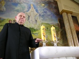 Ks. kan. Jan Jóźwiak, proboszcz parafii Matki Bożej Fatimskiej