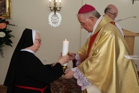 Jubileuszowej liturgii przewodniczył biskup Roman Marcinkowski.