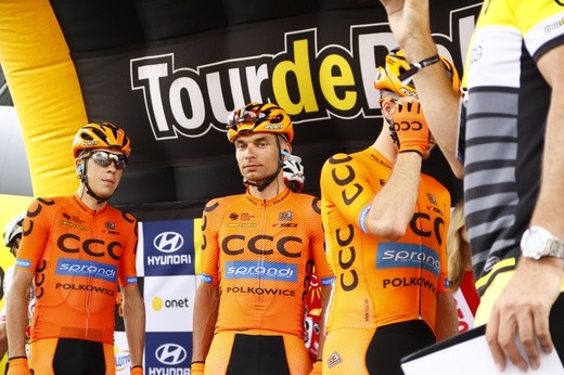Start Tour de Pologne z Tarnowskich Gór