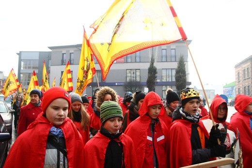 Orszak Czterech Króli 2016 w Tarnowskich Górach