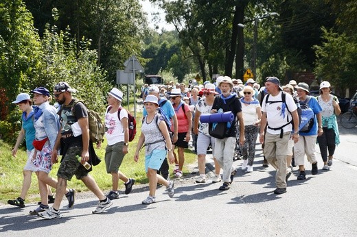 Drugi dzień pielgrzymki - postój w Koszęcinie