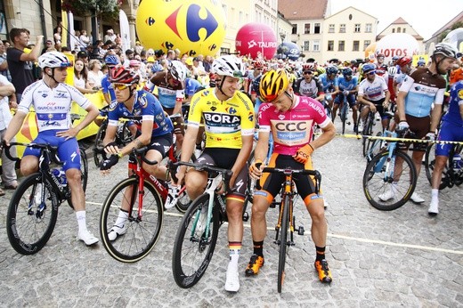 Start Tour de Pologne z Tarnowskich Gór