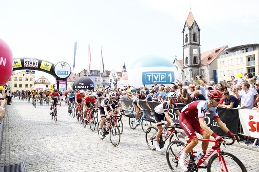 Start Tour de Pologne z Tarnowskich Gór