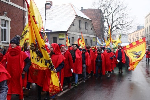 Orszak Czterech Króli 2016 w Tarnowskich Górach