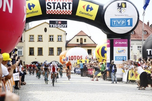 Start Tour de Pologne z Tarnowskich Gór