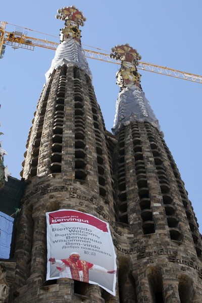 Sagrada Familia w Barcelonie