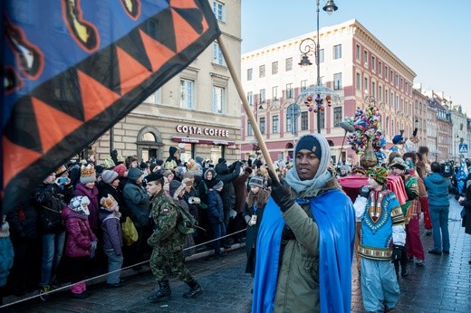 Orszak Trzech Króli w Warszawie