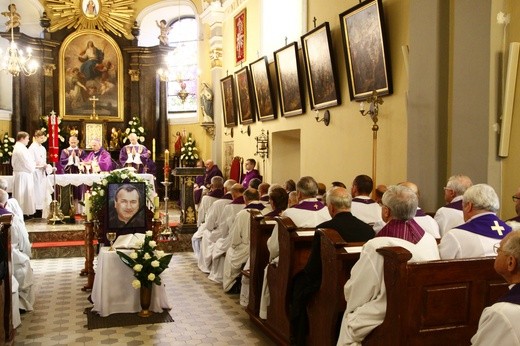 Pogrzeb śp. ks. Romualda Kokoszki