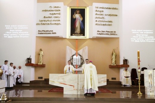 Poświęcenie kościoła Miłosierdzia Bożego w Gliwicach