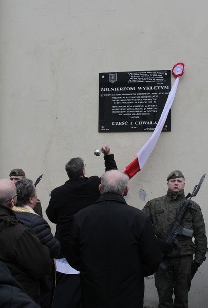 Płock. Pamięci żołnierzy wyklętych