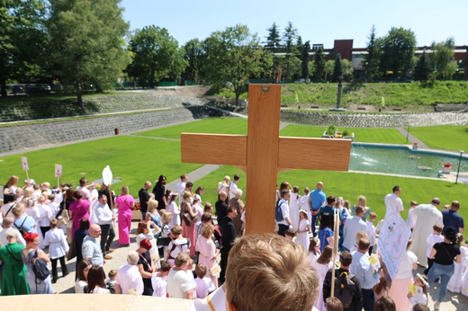 Pielgrzymka dzieci pierwszo- i wczesnokomunijnych do katedry