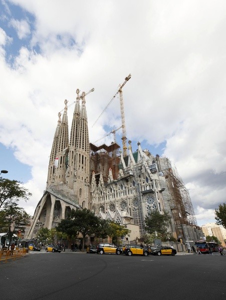 Sagrada Familia w Barcelonie