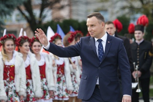 Andrzej Duda w Wodzisławiu Śląskim
