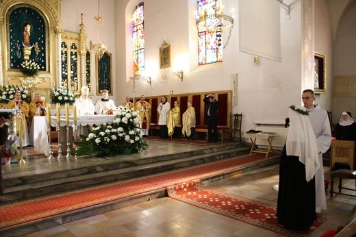 Śluby wieczyste u benedyktynek w Sierpcu
