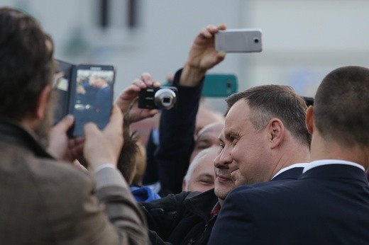 Andrzej Duda w Wodzisławiu Śląskim