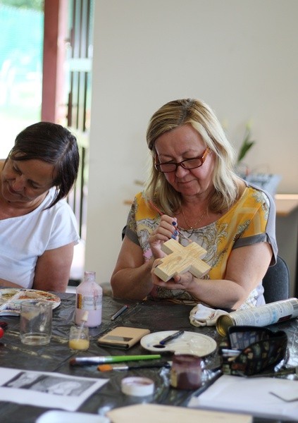 Warsztaty zdobienia kapliczek 