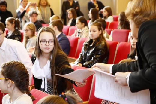 Finał XXIII Diecezjalnego Konkursu Wiedzy Biblijnej w Gliwicach