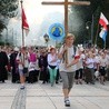 Wejście pielgrzymów na Jasną Górę