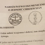 WSD Elbląg - nieszpory ekumeniczne 2020