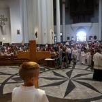 Pielgrzymka dzieci pierwszo- i wczesnokomunijnych do katedry