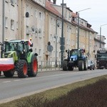 Protest rolników w Elblągu