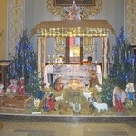 Płock. Bożonarodzeniowa szopka w parafii pw. św. Józefa