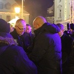 Wigilia przed ratuszem - Płock