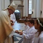 Pielgrzymka dzieci pierwszo- i wczesnokomunijnych do katedry
