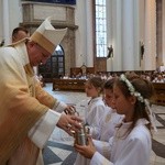 Pielgrzymka dzieci pierwszo- i wczesnokomunijnych do katedry