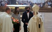 Pielgrzymka maturzystów do katedry Chrystusa Króla w Katowicach