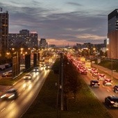 Katowice. Rośnie liczba samochodów, maleje liczba wypadków 