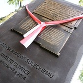 Odsłonięcie tablicy upamiętniającej Władysława Suleckiego