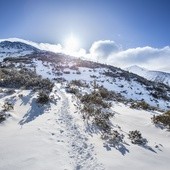 Ponad metr śniegu na Kasprowym Wierchu