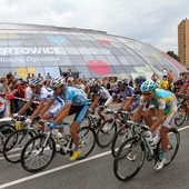 Kolarze Tour de Pologne na Śląsku