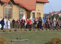 Symboliczny grób biskupów męczenników w Działdowie