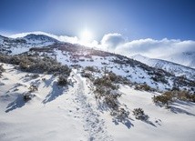 W Tatrach spadł śnieg