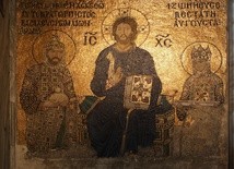 Jedna z mozaik w Hagia Sophia