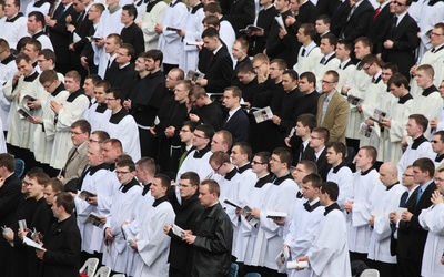 Ilu nowych kleryków rozpocznie w tym roku przygotowanie do kapłaństwa?