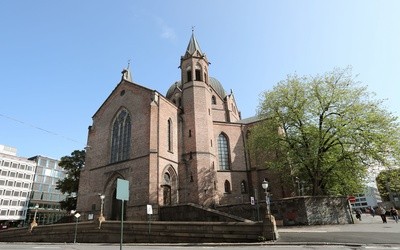 Ewangelicki kościół w centrum Oslo