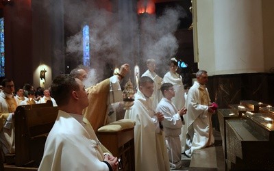 Liturgia Wieczerzy Pańskiej w katedrze
