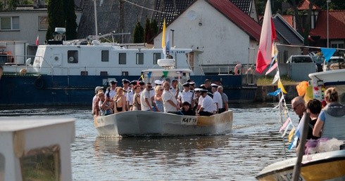 Łodzie rybackie poświęcone 