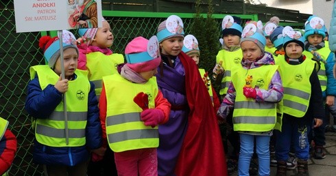 Pochód Wszystkich Świętych - przedszkole bł. Franciszki