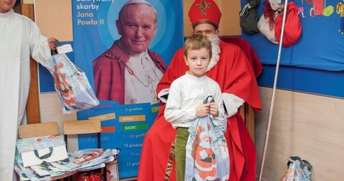 Święty Mikołaj w przedszkolu bł. Franciszki